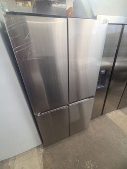 New 4 door counter depth refrigerator