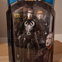 AEW STING COLLECTIBLE ACTION FIGURE
