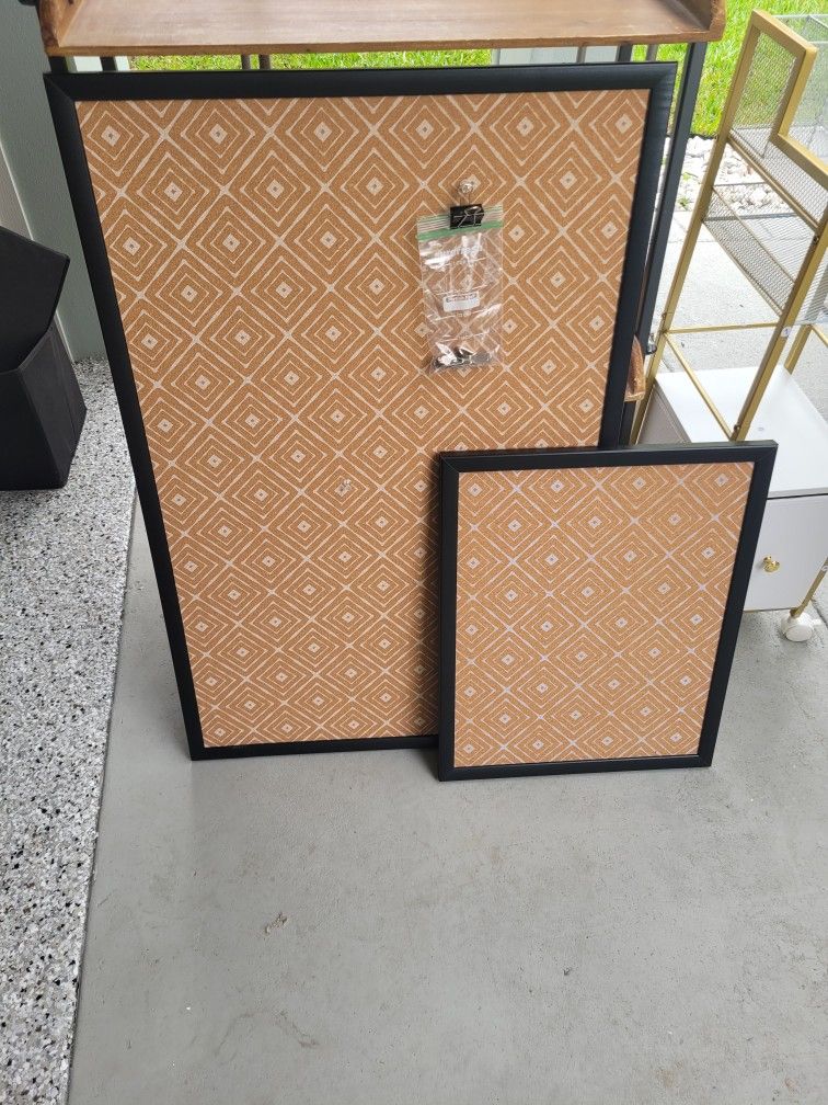 Two Fashion Cork Boards