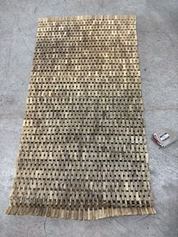 Wooden Woven Mat