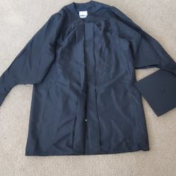 Josten's Master's Graduation Gown and Cap