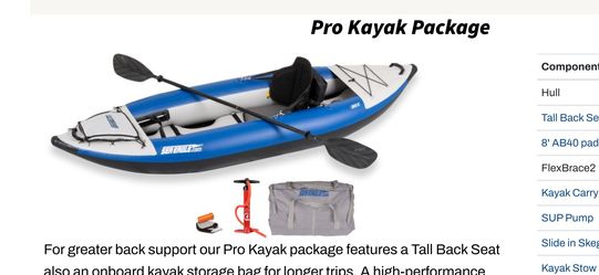 Sea Eagle 300x Inflatable Kayak