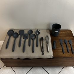 New 14 Pieces Silicone Kitchen Utensils