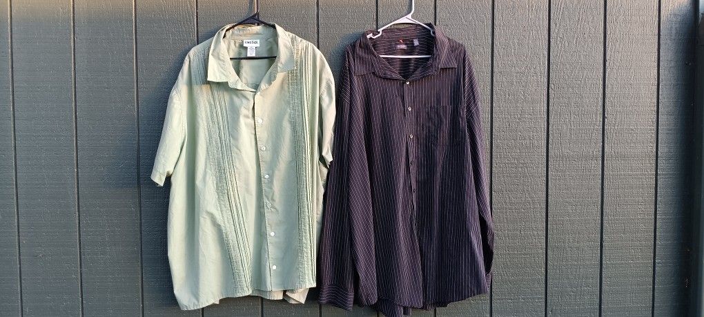 1 - 5X Shirt & 1 - 5XLT Shirt
