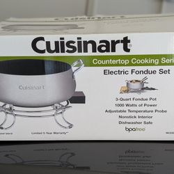 Cuisinart Electric Fondue set