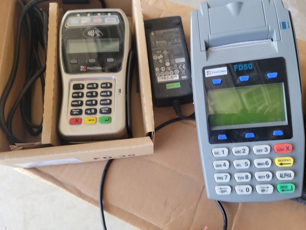 Credit Card Terminal Printer And Keypad