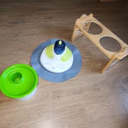 Cat Bundle (Includes Slow Feeder Bowl, Catit Play/scratch, Elevated Bowl Stand)