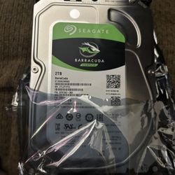 2TB Barracuda Hard Drive 