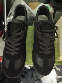 Black sneakers