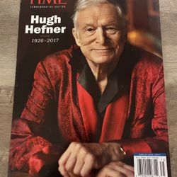 Time Magazine Commemorative Edition Hugh Hefner Tribute Issue 2017  