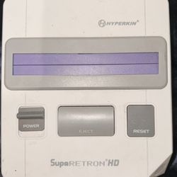 Super Nintendo Suparetron HD W/ Two Controllers And Mortal COmbat 3