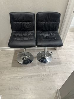 ONLY $50..0 0 EACH, Total $100.00 For Both Great Condition Brand New Barstools Adjustable.