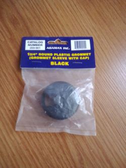 Adamax 1 3/4" round plastic grommet(grommet sleeve with cap)