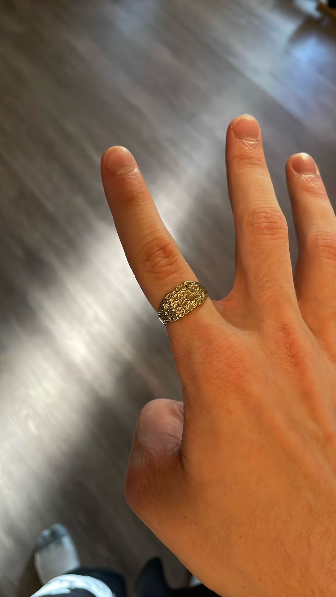 Nugget Ring 10k Gold