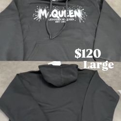 McQueen Black Hoodie🏆