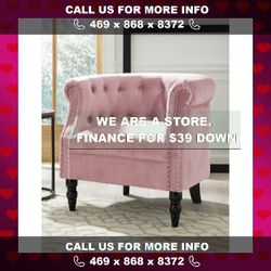 Brand new Deaza Pink Accent Chair