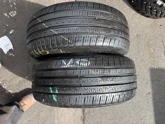 2 tires 225-50-17 Pirelli run flat $130 for 2 mounted and balanced