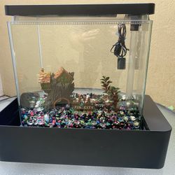Top Fin Infinity Edge Waterfall Aquarium