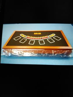 New 4 In 1 Solid Wood Casino Game.