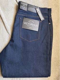 VICTORIOUS baggy jeans, color indigo,size W40L32