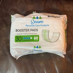 Secure Booster Pads (30 Count)
