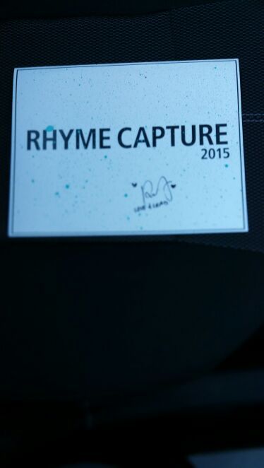 RHYME CAPTURE 2015 CALENDAR BY RIKKI MARTINEZ OF REAL 92.3FMradio