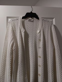 White Vintage Cardigan 