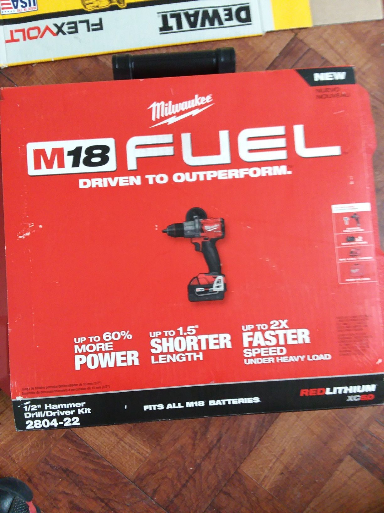 Milwaukee fuel hammer drill comes with 2battery charger asking $180