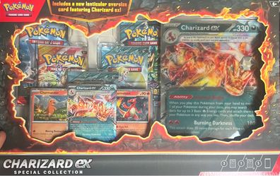 Pokémon Charizard ex Special Collection Box