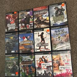 12 Video Juegos Para Ps2 