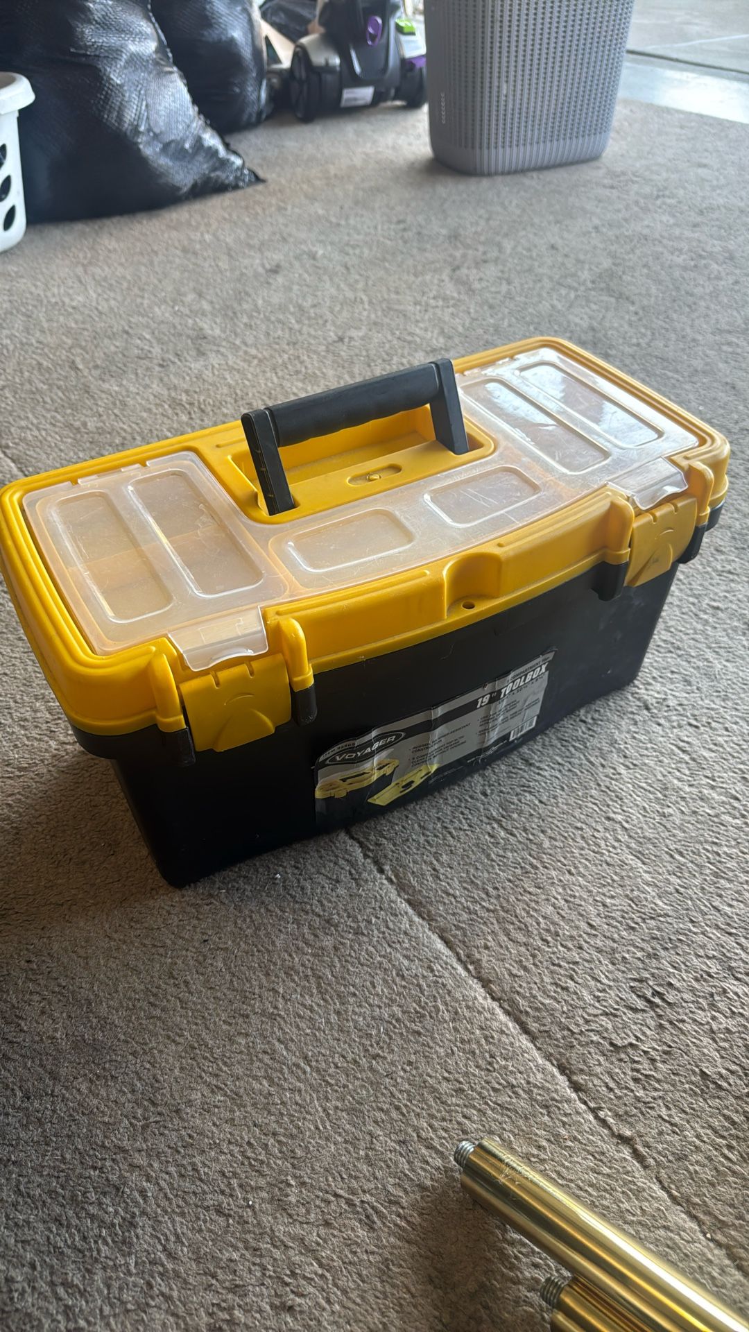 FREE Plastic Tool Box And Metal Cart