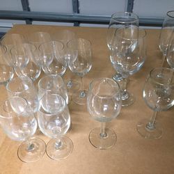 Assorted Avon Stemware