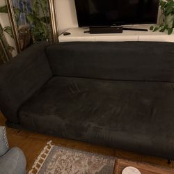 Black iKea Couch