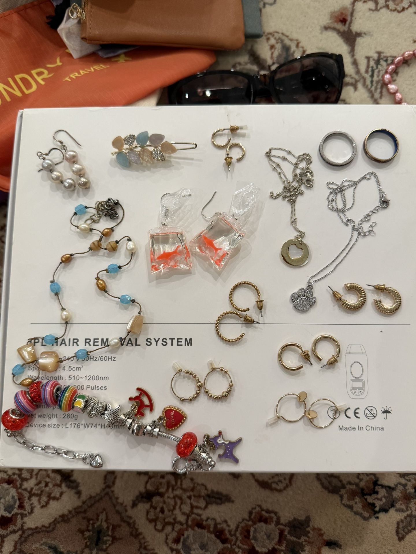 Accessories, Necklace , Earrings, Bracelet