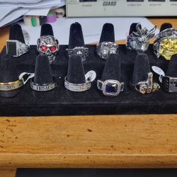 New Men's Stainless Steel Rings Size 11 And 12