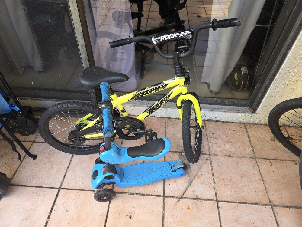 Kids Bike And Scooter