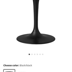 IKEA Docksta Table - Black/Black - $120 OBO