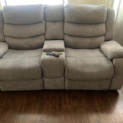 Sala De 2 Sillones Reclinables