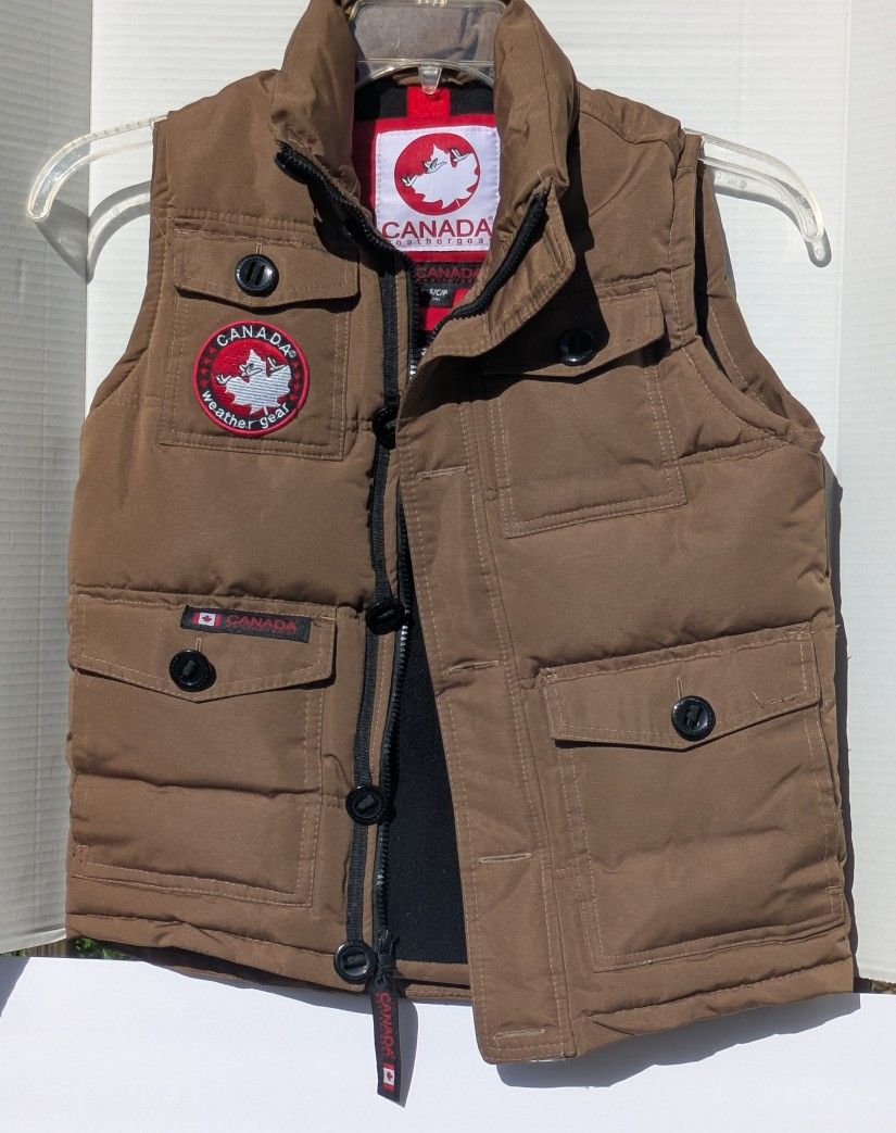 Canada weatherman vest