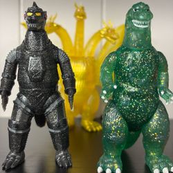Super 7 Godzilla Figures 