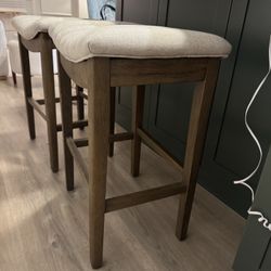 Set Of 2 Kitchen Counter Stools