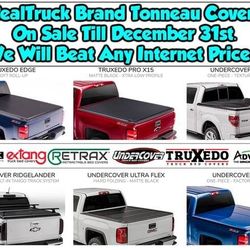 Truck Bed Covers Tonneau Covers On Sale till December 31st