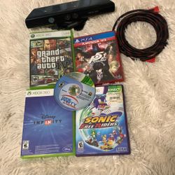 Xbox games and PS4