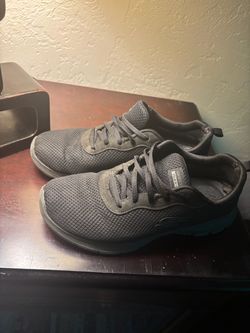 Skechers Black GO STEP Flex Athletic Walking Shoes – Lightweight Sneakers