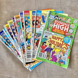 Vintage Archie Comics - Lot Of 12 - Archie Betty Jughead Veronica - Comic Books