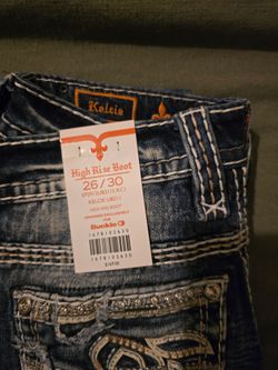 Brand new w/ tags Rock Revival high rise boot cut jeans