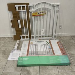 Extra Tall & Wide Pet Gate / Baby Gate - Fits Openings 29” - 48”