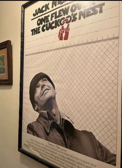 one flew over the cuckoo’s nest poster - vintage original