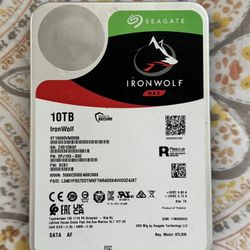 10TB HDD IRONWOLF