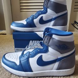 Jordan 1 High "True Blue" Mens Size 11